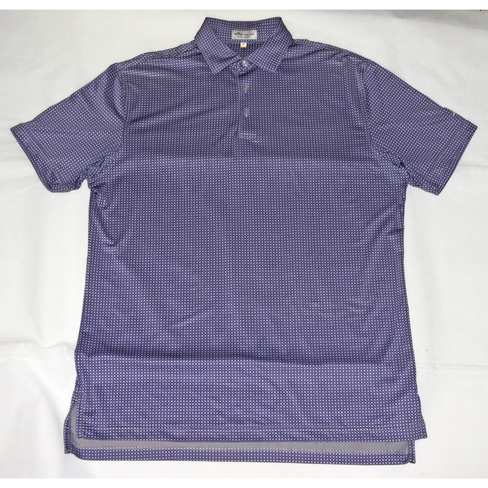 Peter Millar Summer Comfort  Avila Golf Club Men's Polo Roch Knots Size‎ Medium